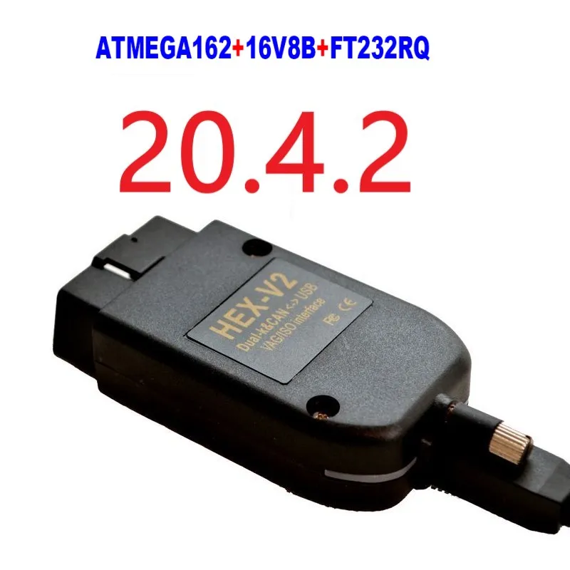 Newest VAGCOM V21.3 HEX V2 Car Diagnosis Scanner Interface VAG COM 20.4.2 FOR 19.6.2 English French ATMEGA162 VW Skoda Seat VAG 
Newest VAGCOM V21.3 HEX V2 Car Diagnosis Scanner Interface VAG COM 20.4.2 FOR 19.6.2 English French ATMEGA162 VW Skoda Seat VAG