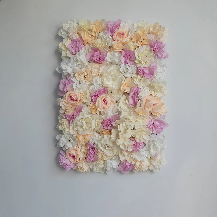 

40*60cm Dahlia Rose Artificial Flower Wall Panel Decor Backdrop Wedding Party Event Birthday Shop Scene Layout Customizable