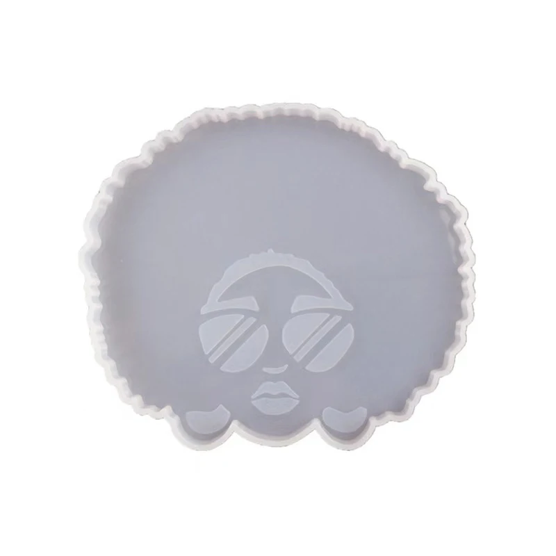 2PCS Silicone Coaster Mould Set Resin Coaster Mold Silicone Afro Female Coaster Silicone Molds for Epoxy Resin Art Crafts Making
2PCS Silicone Coaster Mould Set Resin Coaster Mold Silicone Afro Female Coaster Silicone Molds for Epoxy Resin Art Crafts Making