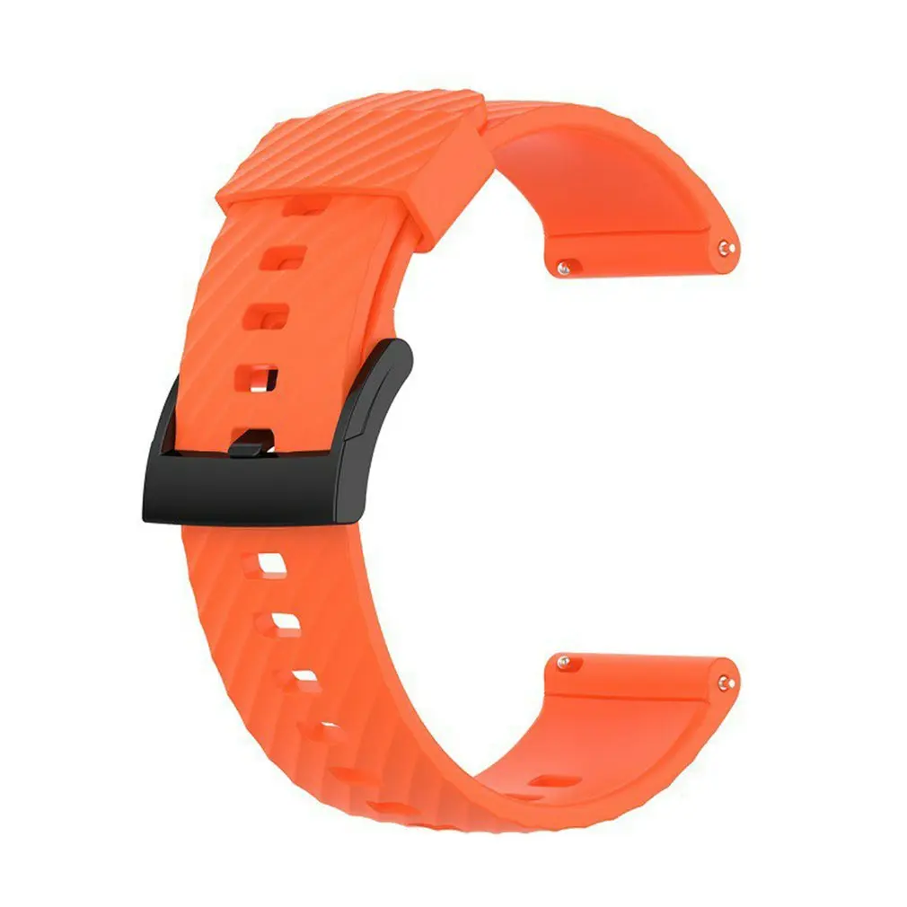 Unique Strap Dazzling And Elegant Silicone Strap Refreshing Sports Wristband Pure Color Type Suitable For Suunto7/suunto9
Unique Strap Dazzling And Elegant Silicone Strap Refreshing Sports Wristband Pure Color Type Suitable For Suunto7/suunto9
