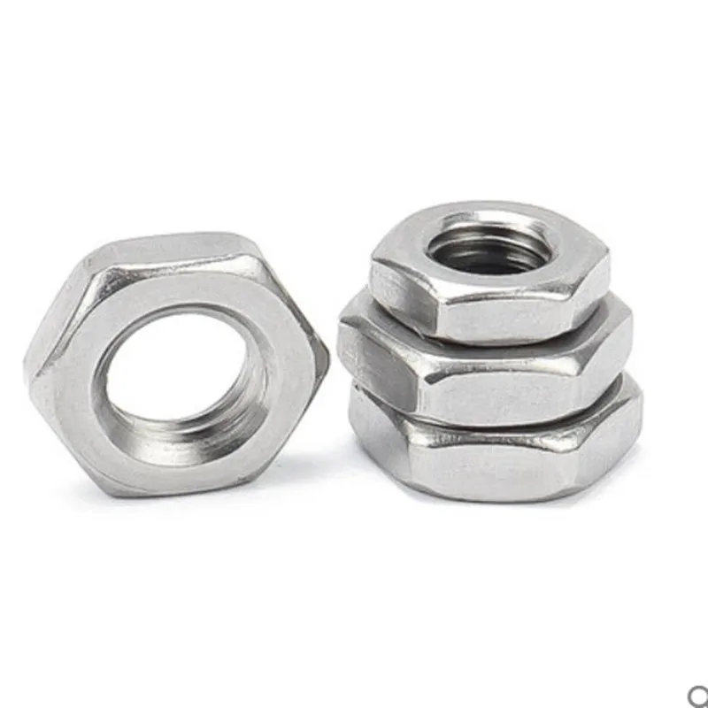 1-50pcs DIN439 M2 M2.5 M3 M4 M5 M6 M8 M10 m12 M14 M16 M20 M22 M24 M27 M30 Stainless Steel Hex Hexagonal Thin Nut.
1-50pcs DIN439 M2 M2.5 M3 M4 M5 M6 M8 M10 m12 M14 M16 M20 M22 M24 M27 M30 Stainless Steel Hex Hexagonal Thin Nut.