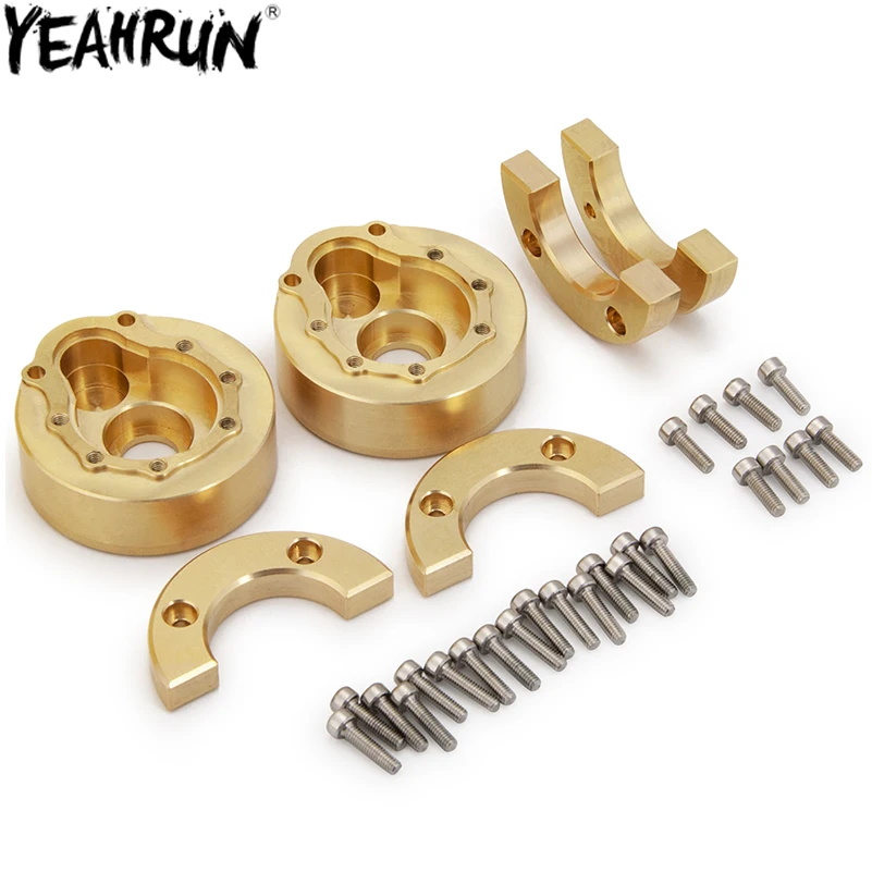TRX4 Brass Counterweight Heavy Duty Wheel Rims Hubs Internal Weights for 1/10 TRX-4 RC Crawler Car Upgrade Parts
TRX4 Brass Counterweight Heavy Duty Wheel Rims Hubs Internal Weights for 1/10 TRX-4 RC Crawler Car Upgrade Parts