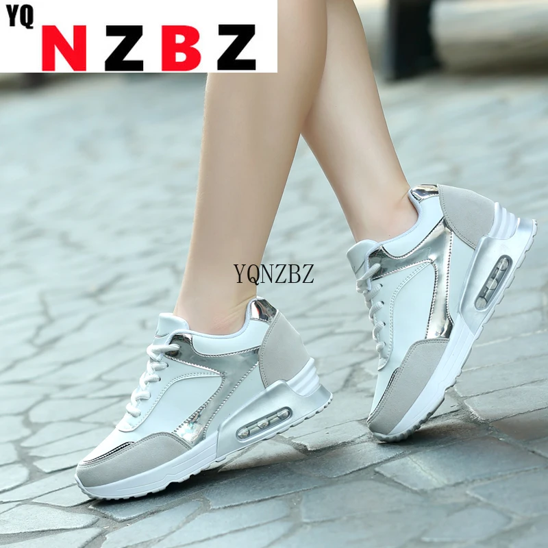 2021 NEW Women Air Cusion Running Shoes Gold Glitter Women Sneakers Trainer Increased 6cm Inside Size
2021 NEW Women Air Cusion Running Shoes Gold Glitter Women Sneakers Trainer Increased 6cm Inside Size