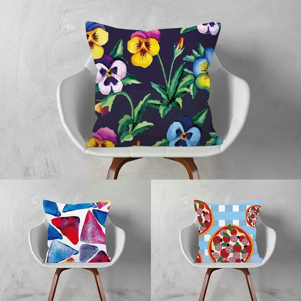 Simple Gradient Color Oil Painting Watercolor Pizza Home Throw Sofa Cover Cushion Pattern Pillowcase Decoration Pillowcase Y9Y1
Simple Gradient Color Oil Painting Watercolor Pizza Home Throw Sofa Cover Cushion Pattern Pillowcase Decoration Pillowcase Y9Y1
