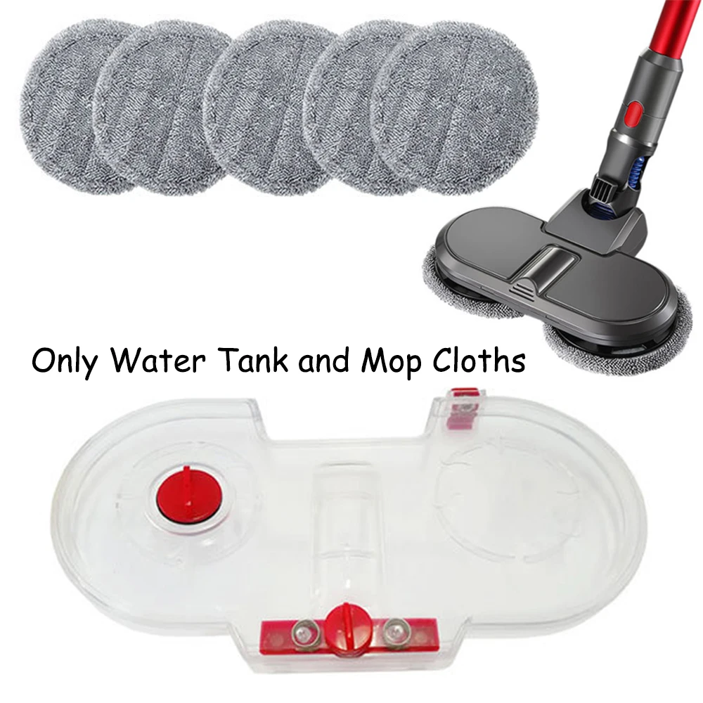 1set Electric Mop Water Tank+ 5 Mop Cloths Cleaning Replacement Kit For Dyson Vacuum Cleaner V6 V7 V8 V10 V11 Vacuum Cleaner
1set Electric Mop Water Tank+ 5 Mop Cloths Cleaning Replacement Kit For Dyson Vacuum Cleaner V6 V7 V8 V10 V11 Vacuum Cleaner