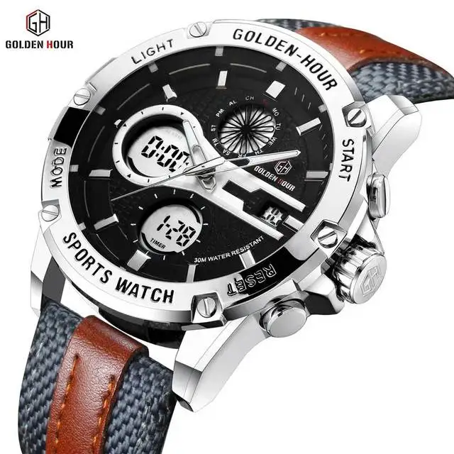 GOLDENHOUR GH116O покупок Для мужчин WatchDisplay хронограф Батарея часы для мальчиков стильный нейлоновый Повседневное Водонепроницаемый наручные час...
GOLDENHOUR GH116O покупок Для мужчин WatchDisplay хронограф Батарея часы для мальчиков стильный нейлоновый Повседневное Водонепроницаемый наручные час...