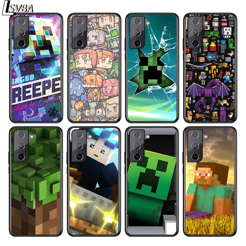 Video game mini world For Samsung S21 S20 FE S10e S10 S9 S8 S7 S6 Ultra Plus Lite Edge Silicone Black Soft Phone Case
Video game mini world For Samsung S21 S20 FE S10e S10 S9 S8 S7 S6 Ultra Plus Lite Edge Silicone Black Soft Phone Case