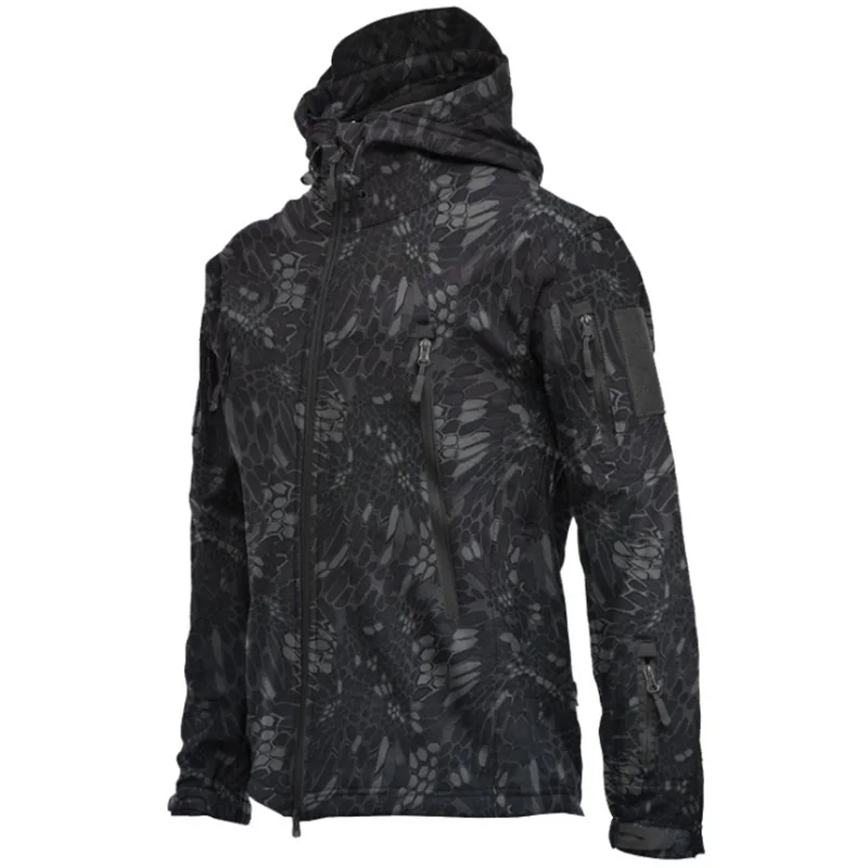 Winter New Men Outwear Fashion Windproof Waterproof Male Jackets Outdoor Soft Shell Hooded Mens Coat Solid Men Zipper Jacket 
Winter New Men Outwear Fashion Windproof Waterproof Male Jackets Outdoor Soft Shell Hooded Mens Coat Solid Men Zipper Jacket