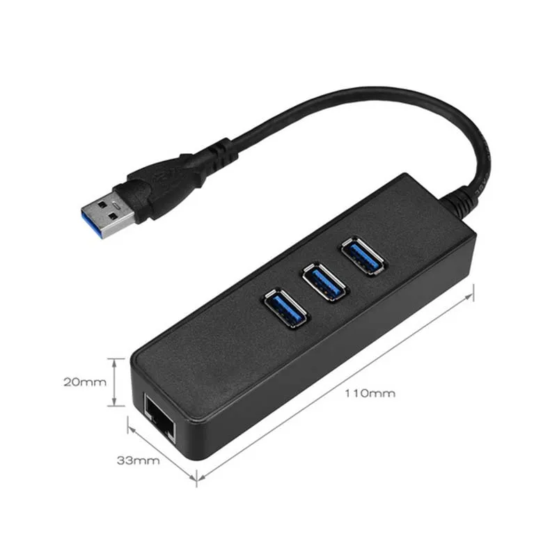3 Порты и разъёмы USB 0 концентратор с Ethernet (usb-хаб Gigabit usb-хаб) Sup ing 10/100/1000 Мбит/с