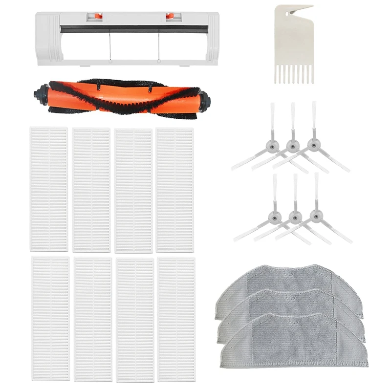 Filter Roller Main Side Brush Mopping Cloth Kits for Xiaomi Mijia G1/MJSTG1 Mi Robot Vacuum-Mop Essential Accessories
Filter Roller Main Side Brush Mopping Cloth Kits for Xiaomi Mijia G1/MJSTG1 Mi Robot Vacuum-Mop Essential Accessories