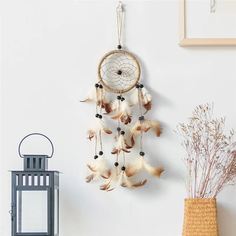Feather Style Dream Catcher Hand-Made Home Decorations Living Room Wedding Gift Ornaments Wall Hanging Girl Children Pendant
Feather Style Dream Catcher Hand-Made Home Decorations Living Room Wedding Gift Ornaments Wall Hanging Girl Children Pendant