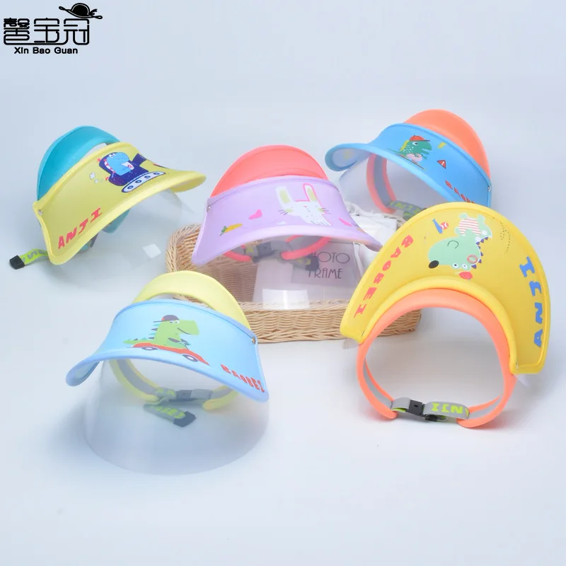 Новые двойные защитные шапки для мальчиков и девочек, пустая верхняя шляпа, милая мультяшная детская Солнцезащитная шляпа, летняя Солнцеза... 
Новые двойные защитные шапки для мальчиков и девочек, пустая верхняя шляпа, милая мультяшная детская Солнцезащитная шляпа, летняя Солнцеза...