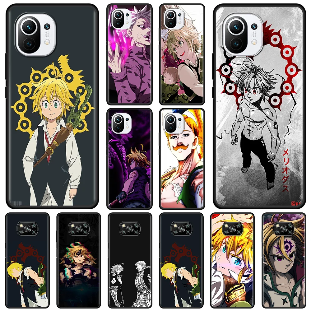 Black Case For Xiaomi pocophone F1 Poco X3 NFC F3 X3 GT M3 Pro 5G Phone Capa Silicone Shell Soft Fundas The Seven Deadly Sins
Black Case For Xiaomi pocophone F1 Poco X3 NFC F3 X3 GT M3 Pro 5G Phone Capa Silicone Shell Soft Fundas The Seven Deadly Sins