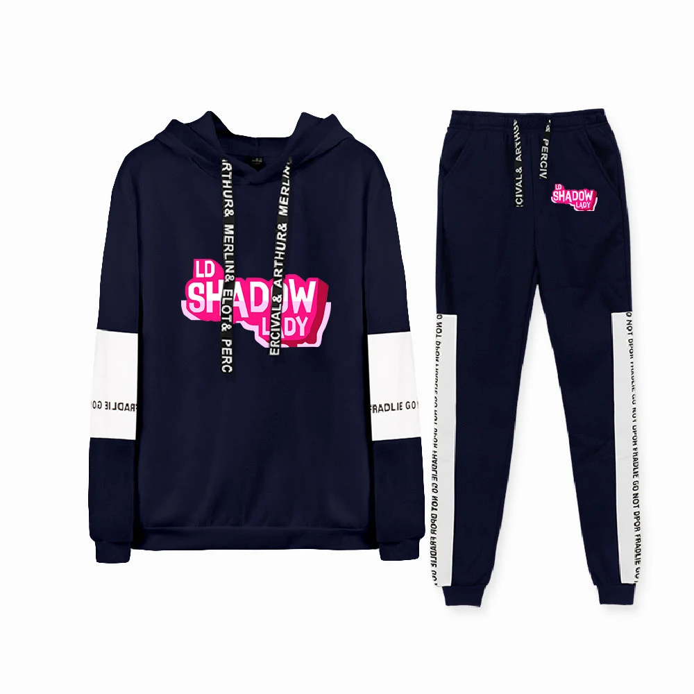 WAWNI LDShadowLady Pullover Pants Cosplay Clothes New Hip Hop Hoodie Sets Casual 2 Piece Suit Loose Hoodies Two Piece Set 2021
WAWNI LDShadowLady Pullover Pants Cosplay Clothes New Hip Hop Hoodie Sets Casual 2 Piece Suit Loose Hoodies Two Piece Set 2021