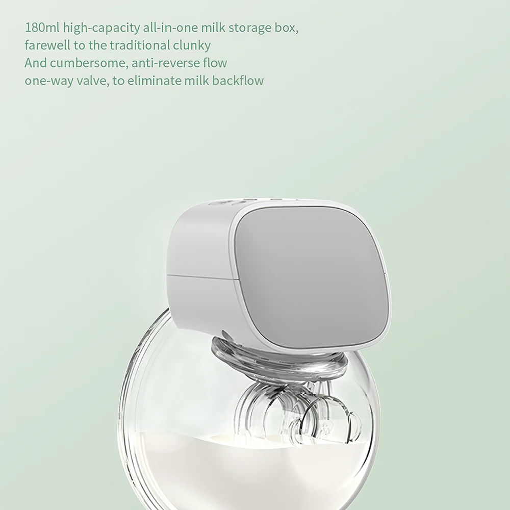 3 Color USB Rechargable Hands-Free Electric Breast Pump Silent Wearable Automatic Milker Portable Baby Breastfeed Milk Extractor
3 Color USB Rechargable Hands-Free Electric Breast Pump Silent Wearable Automatic Milker Portable Baby Breastfeed Milk Extractor