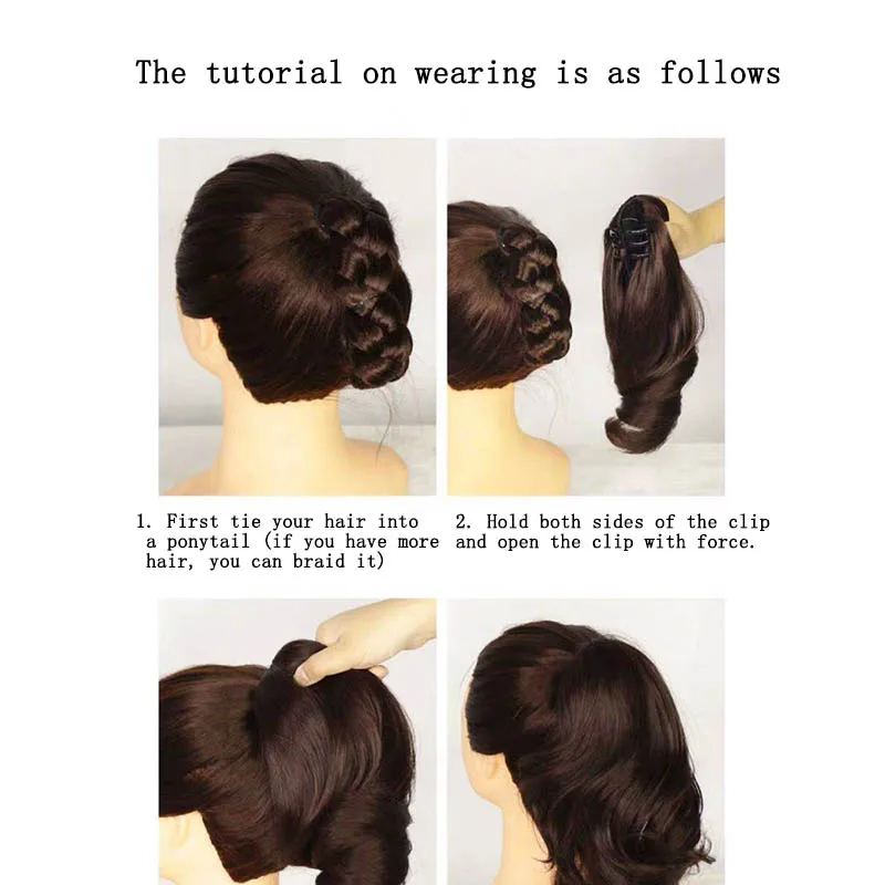 LVHAN Short Straight Claw Drawstring Ponytail Natural Synthetic Hair Claw Hair Ponytail Heat Resistant Fiber Short Pony Tail
LVHAN Short Straight Claw Drawstring Ponytail Natural Synthetic Hair Claw Hair Ponytail Heat Resistant Fiber Short Pony Tail