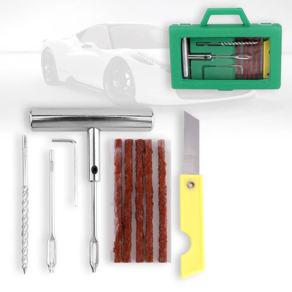 Tubeless Tire Repair Kits Motorcycle Vehicle Tire Plug Tools Car Wheel Tire Mending Sets Accessories 
Tubeless Tire Repair Kits Motorcycle Vehicle Tire Plug Tools Car Wheel Tire Mending Sets Accessories