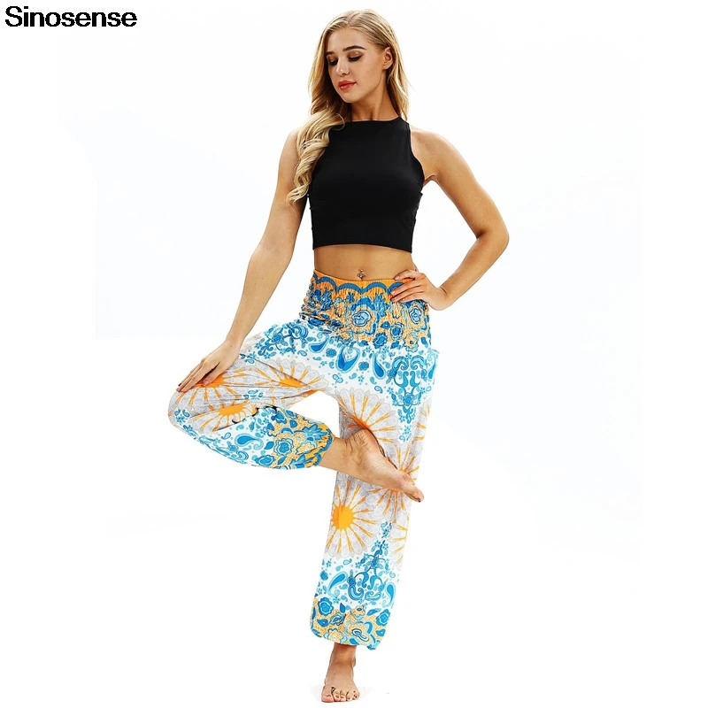 Women Sporty Dance Harem Pants Female Joggers Trousers Hippie Bohemian High Wasit Pants Casual Floral Print Summer Boho Pants
Women Sporty Dance Harem Pants Female Joggers Trousers Hippie Bohemian High Wasit Pants Casual Floral Print Summer Boho Pants