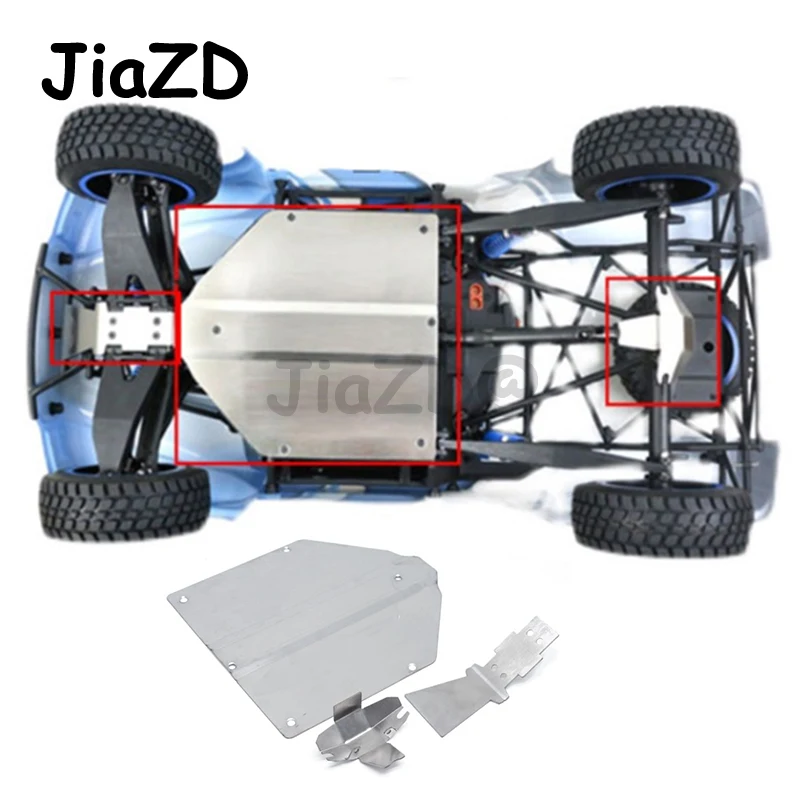 1 set stainless steel anti-collision plate guard chassis armor for LOSI 1/10 Baja Rey V2 RC car accessories
1 set stainless steel anti-collision plate guard chassis armor for LOSI 1/10 Baja Rey V2 RC car accessories