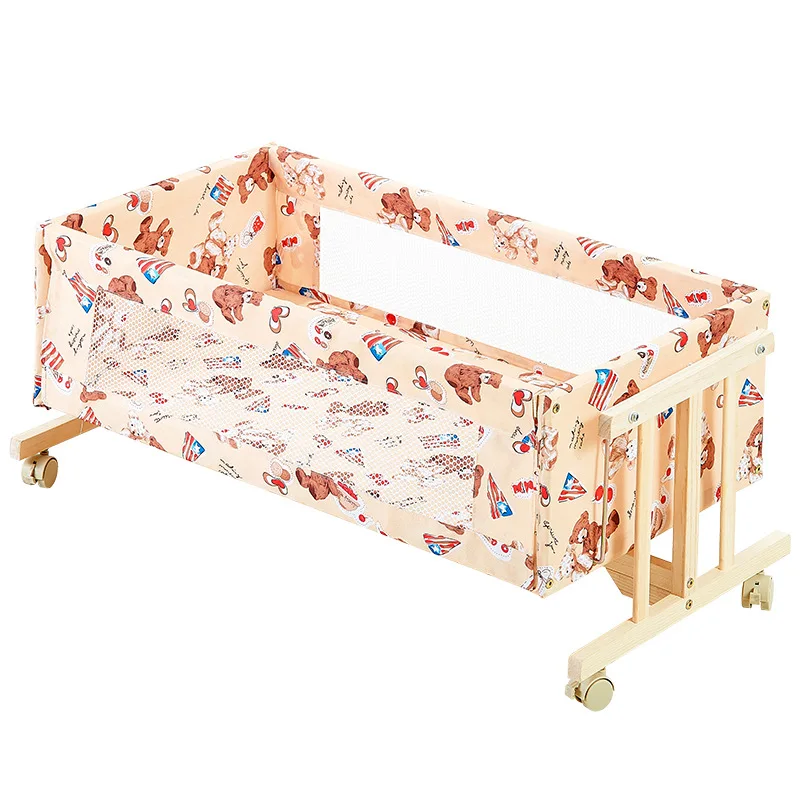 INS Bassinet Rocking Chair Baby bed in bed Crib Solid Wood Multi-Function Comfort Cradle Bedside Bed Splicing Bed Dropshipping
INS Bassinet Rocking Chair Baby bed in bed Crib Solid Wood Multi-Function Comfort Cradle Bedside Bed Splicing Bed Dropshipping
