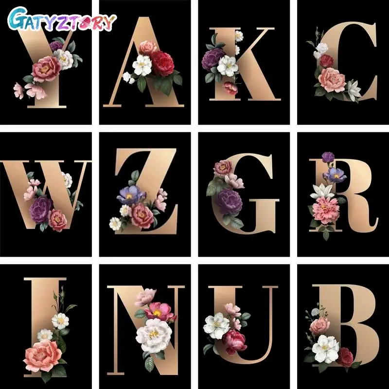 GATYZTORY Paint By Numbers For Adults Kids Flower Letter DIY HandPainted Oil Painting Landscape Picture Gift Home Wall Decor
GATYZTORY Paint By Numbers For Adults Kids Flower Letter DIY HandPainted Oil Painting Landscape Picture Gift Home Wall Decor