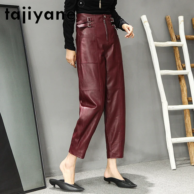 Women for Pants Genuine Sheepskin Trousers Woman High Waist Trousers Women's Cloth Harem Pants Pantalon Femme TN1286 
Women for Pants Genuine Sheepskin Trousers Woman High Waist Trousers Women's Cloth Harem Pants Pantalon Femme TN1286
