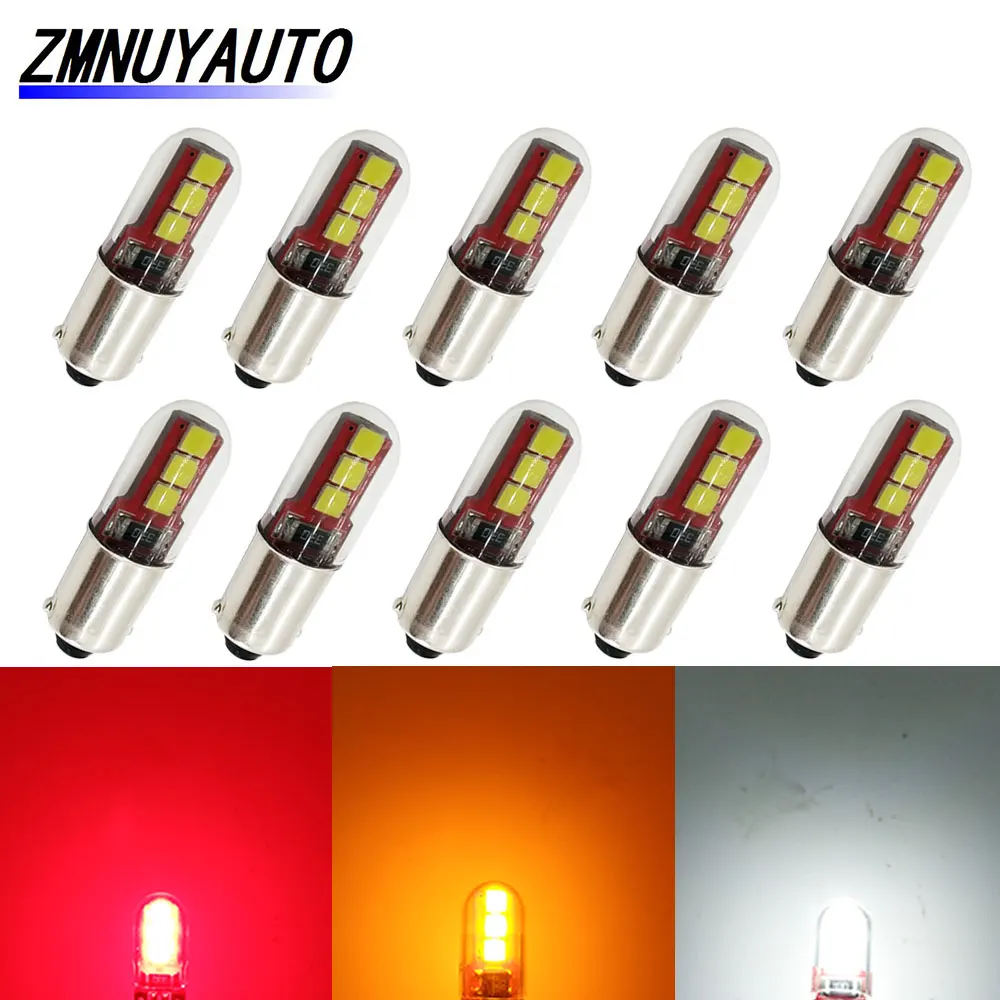 10PCS BA9S LED T4W H6W 3535 LED Bulb Car Interior License Plate Light Marker Reading Door Auto Lamp White Red Yellow DC 12V
10PCS BA9S LED T4W H6W 3535 LED Bulb Car Interior License Plate Light Marker Reading Door Auto Lamp White Red Yellow DC 12V
