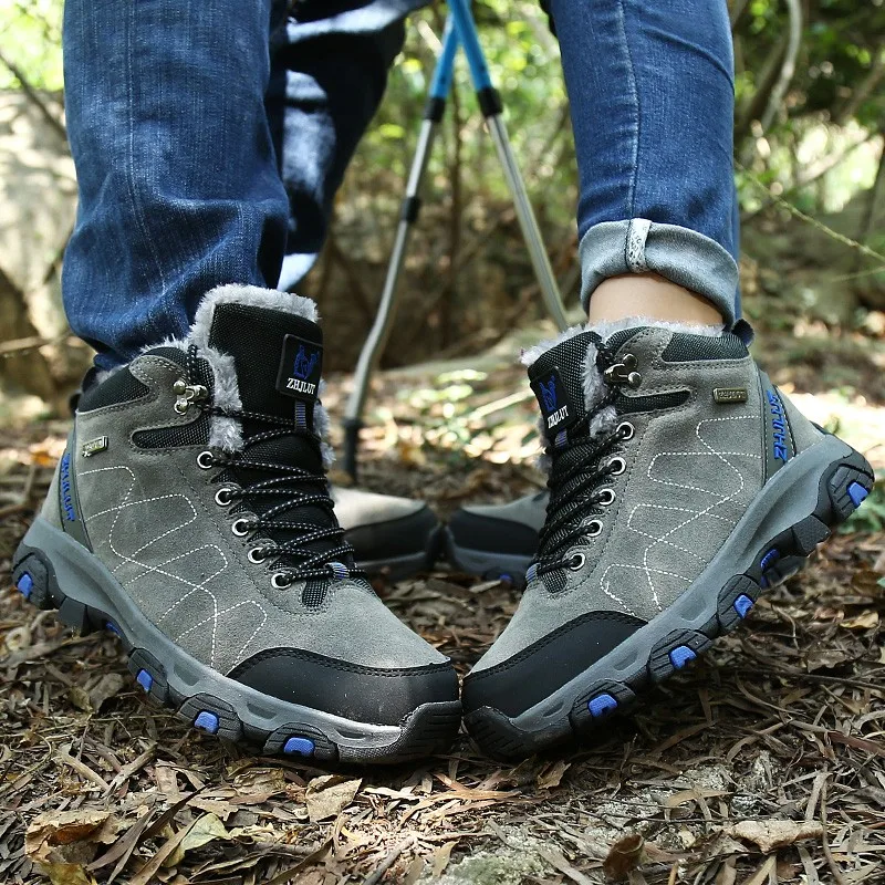 New Winter Men's Warm Fur Boots Men's Large Size Ankle Boots Snow Shoes Men's Winter Sports Shoes Outdoor Hiking Shoes 36-47
New Winter Men's Warm Fur Boots Men's Large Size Ankle Boots Snow Shoes Men's Winter Sports Shoes Outdoor Hiking Shoes 36-47