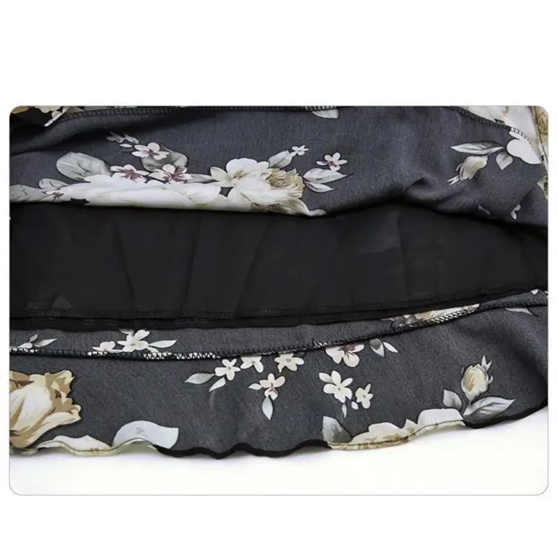 Large size women's dress plus size 5XL 6XL 7XL 4XL summer V-neck long-sleeved casual loose large size black chiffon dress
Large size women's dress plus size 5XL 6XL 7XL 4XL summer V-neck long-sleeved casual loose large size black chiffon dress