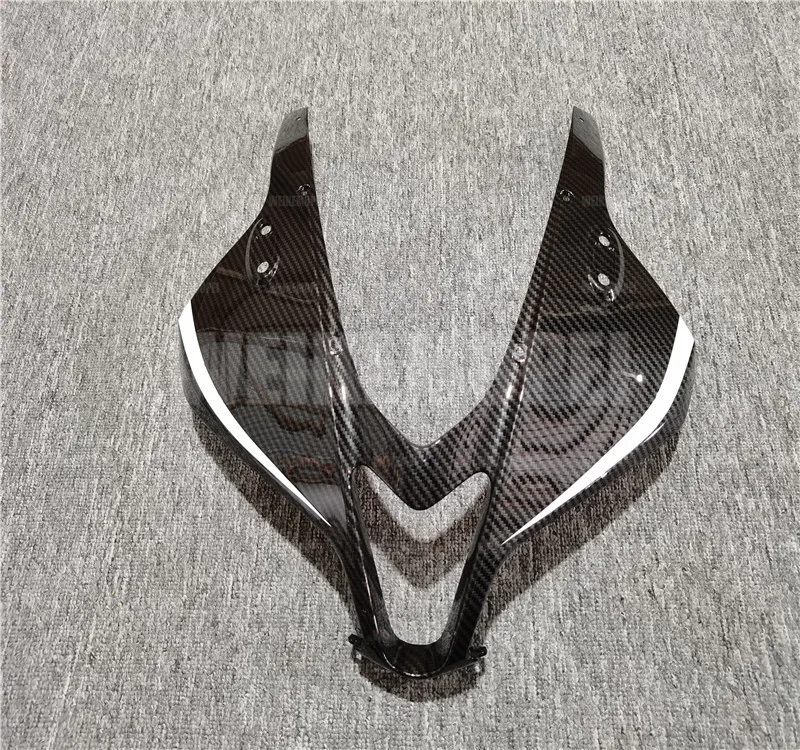 Carbon Fiber Water transfer Fairing Front Upper Headlight Nose Cowl Cover For HONDA CBR600RR 2007 2008 2009 2010 2011 2012
Carbon Fiber Water transfer Fairing Front Upper Headlight Nose Cowl Cover For HONDA CBR600RR 2007 2008 2009 2010 2011 2012