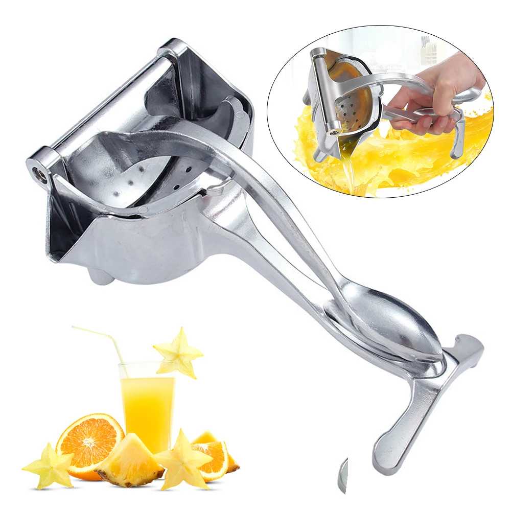 Aluminum Alloy Manual Juicer fruit Juice Squeezer Hand Press Pomegranate Orange Lemon Sugar Cane Juice Machine Kitchen Tool
Aluminum Alloy Manual Juicer fruit Juice Squeezer Hand Press Pomegranate Orange Lemon Sugar Cane Juice Machine Kitchen Tool