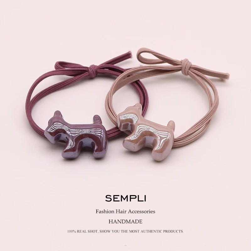 Sempli 5 Colors Elastic Puppy Dog Schnauzer Gum For Women Hair Band Kid Children Rubber Band High Elasticity 
Sempli 5 Colors Elastic Puppy Dog Schnauzer Gum For Women Hair Band Kid Children Rubber Band High Elasticity