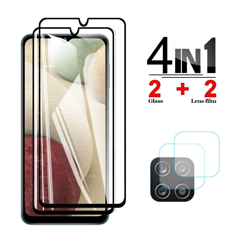 Protective Glass screen Protectors on For Samsung Galaxy A12 Tempered Glass safety samsunga12 A125F camera Lens film
Protective Glass screen Protectors on For Samsung Galaxy A12 Tempered Glass safety samsunga12 A125F camera Lens film