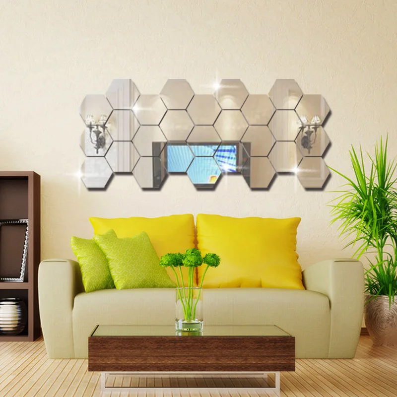 12pcs Mirror Wall Stickers 3D Hexagon Acrylic Wall Stickers DIY Home Decor Mirror Stickers Living Art Wall Decorative Stickers
12pcs Mirror Wall Stickers 3D Hexagon Acrylic Wall Stickers DIY Home Decor Mirror Stickers Living Art Wall Decorative Stickers