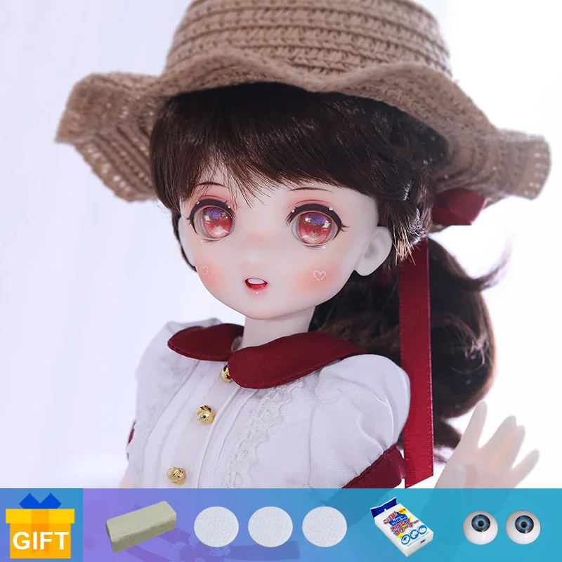 

BJD Doll Shuga Fairy Koi 1/6 Doll Figure Resin Toys for Kids Surprise Gift for Girls Birthday Full Set Doll Accesorios YOSD