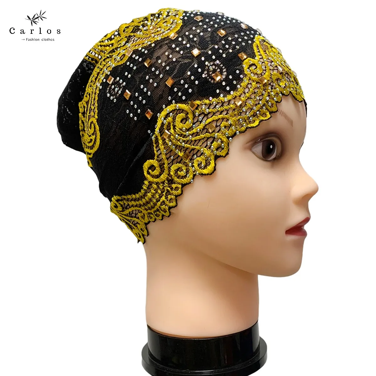 2021 New Hot Selling Women's Lace Hat Soft Lace Flower African Muslim Headwear Soft Hollow Headgear
2021 New Hot Selling Women's Lace Hat Soft Lace Flower African Muslim Headwear Soft Hollow Headgear