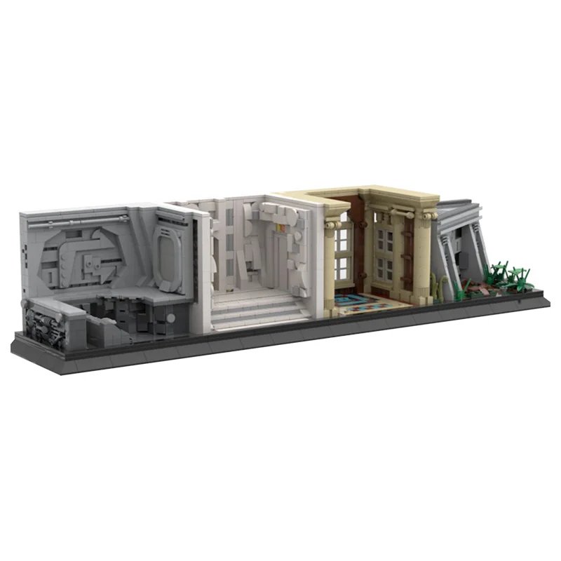 MOC фильмы сцены собрать модель игрушки подходит для детей уличный вид образовательные строительные блоки Совместимые 1713 шт фильмы
MOC фильмы сцены собрать модель игрушки подходит для детей уличный вид образовательные строительные блоки Совместимые 1713 шт фильмы