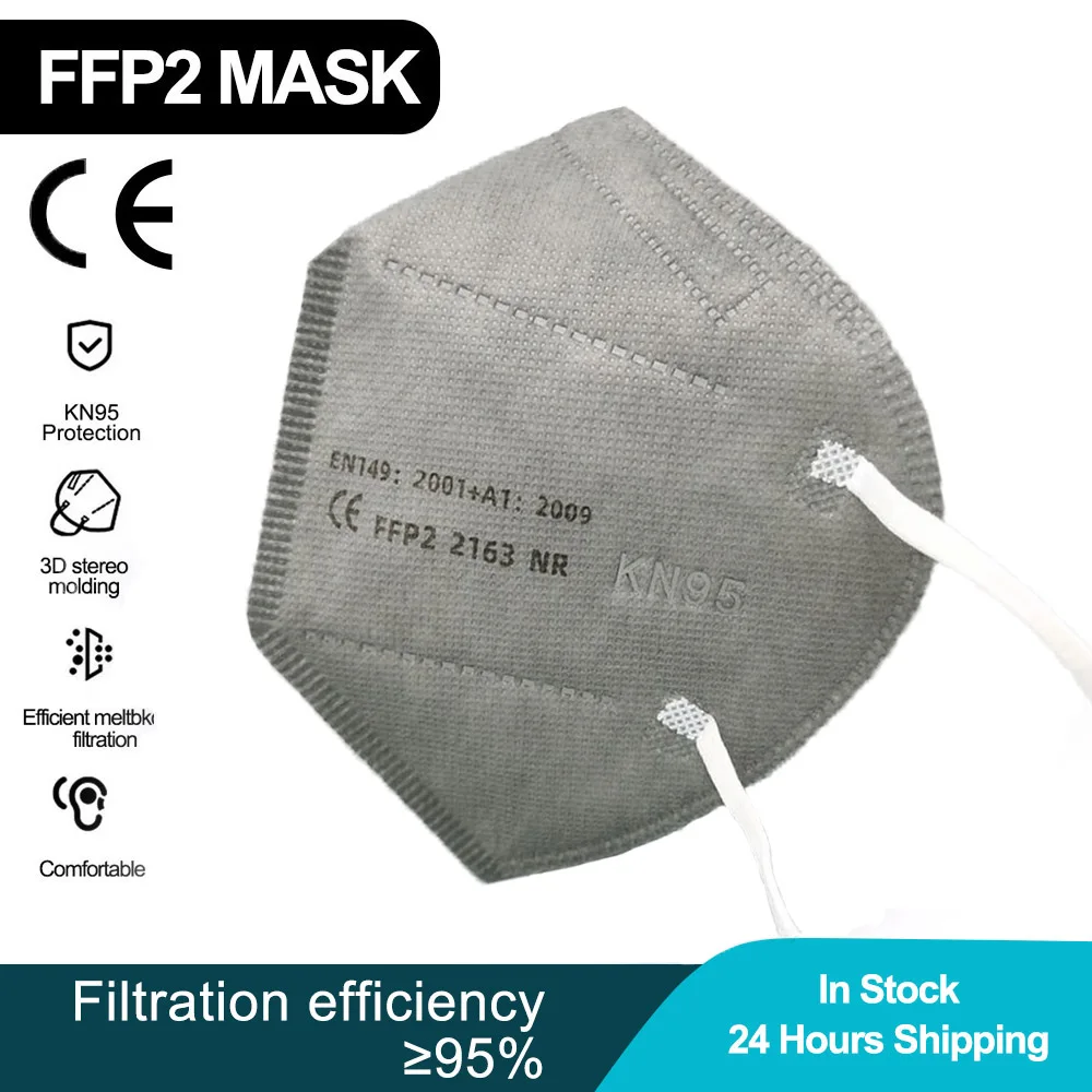 

Маска для лица ffp2, 5 слоев, защита от пыли и загрязнения, маска ffp3 24 часа, быстрая доставка, фильтрация 95%, маска kn95