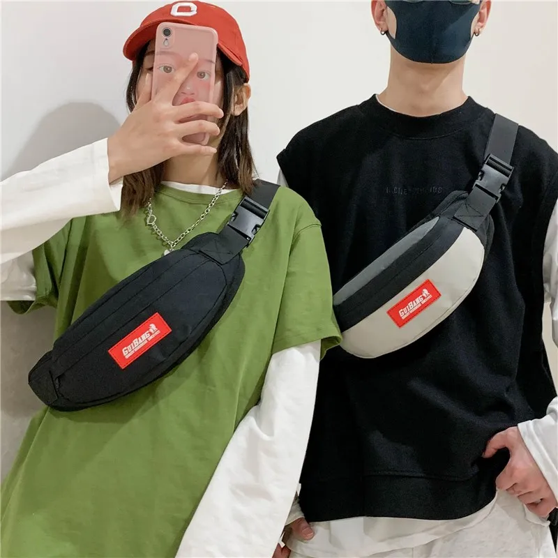 Street Style Waist Bags Unisex Hip Belt Bag Casual Canvas Chest Bag Travel Sports Men Crossbody Pouch Fashion Fanny Pack
Street Style Waist Bags Unisex Hip Belt Bag Casual Canvas Chest Bag Travel Sports Men Crossbody Pouch Fashion Fanny Pack