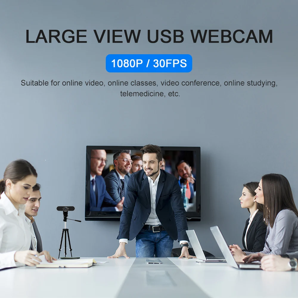 Full HD 1080P Webcam hd1920 * 1080 Conference Camera USB Webcam with Built-in Microphone Computer Camera for pc Laptop Desktop
Full HD 1080P Webcam hd1920 * 1080 Conference Camera USB Webcam with Built-in Microphone Computer Camera for pc Laptop Desktop