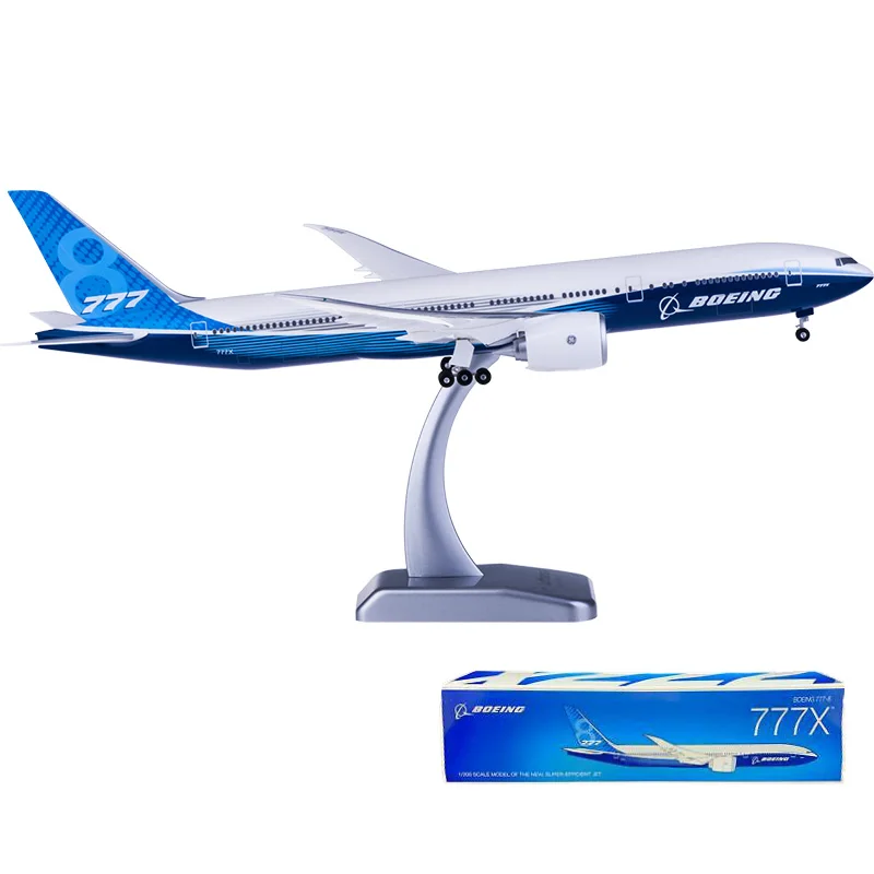1:200 Scale HG11311GR airplane B777 B777-8X ABS Plastic plane model with base landing gear aircraft collection
1:200 Scale HG11311GR airplane B777 B777-8X ABS Plastic plane model with base landing gear aircraft collection