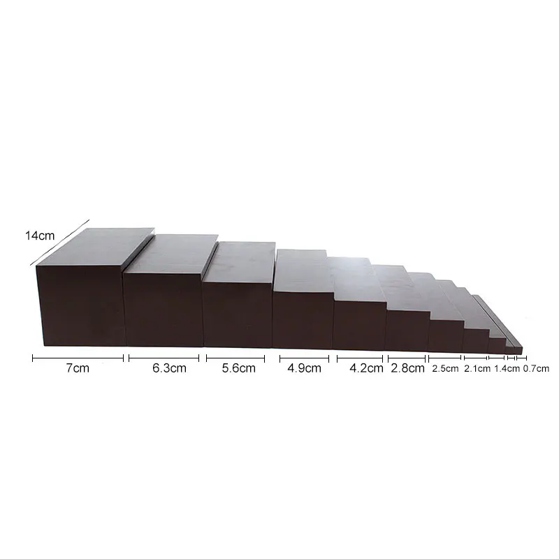 Montessori Material Sensory Brown Stair Baby Montessori Educational Wooden Toys for Children Early Learning Training Toys L646F
Montessori Material Sensory Brown Stair Baby Montessori Educational Wooden Toys for Children Early Learning Training Toys L646F