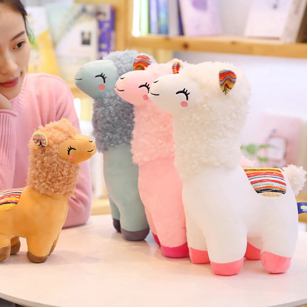 35cm Lovely Alpaca Llama Plush Toy Animal Stuffed Animal Dolls Soft Plush Sheep for Kids Girls Birthday Xmas Gifts 4 Colors 
35cm Lovely Alpaca Llama Plush Toy Animal Stuffed Animal Dolls Soft Plush Sheep for Kids Girls Birthday Xmas Gifts 4 Colors