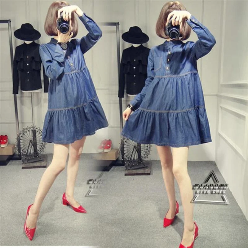 Женское однобортное платье с карманами и длинным рукавом, женские свободные платья средней длины, женские осенние джинсовые трапециевидны...
Женское однобортное платье с карманами и длинным рукавом, женские свободные платья средней длины, женские осенние джинсовые трапециевидны...