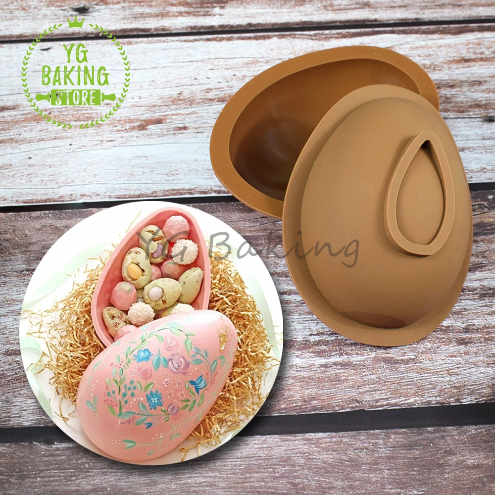 Dorica 2 Size Easter Eggs Chocolate Silicone Mousse Mold Diy Soap Mould Kitchen Accessories Cake Design Bakeware
Dorica 2 Size Easter Eggs Chocolate Silicone Mousse Mold Diy Soap Mould Kitchen Accessories Cake Design Bakeware