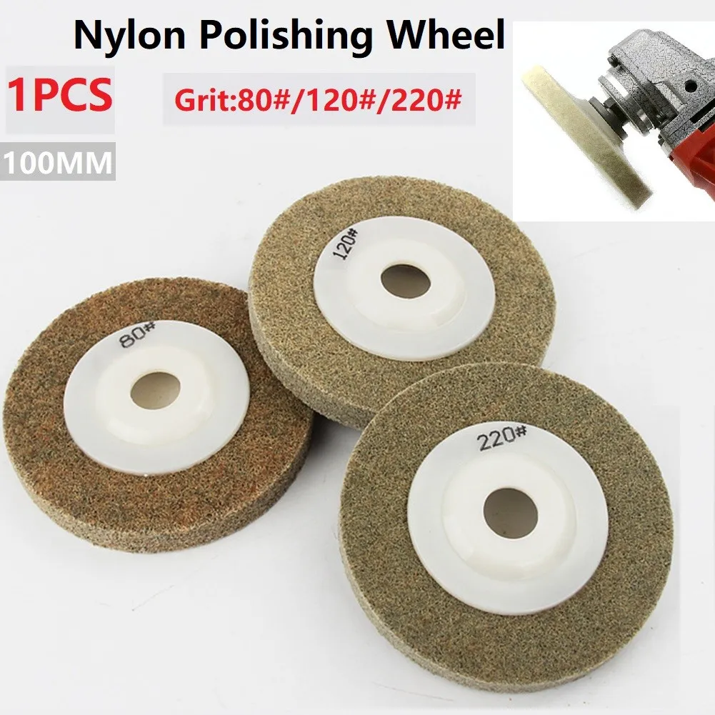 80/120/220 Grit Nylon Fiber Polishing Wheel Non Woven Abrasive Disc 100 Mm Bore 7/8" Grinding Polishing Wheel For Metal
80/120/220 Grit Nylon Fiber Polishing Wheel Non Woven Abrasive Disc 100 Mm Bore 7/8" Grinding Polishing Wheel For Metal