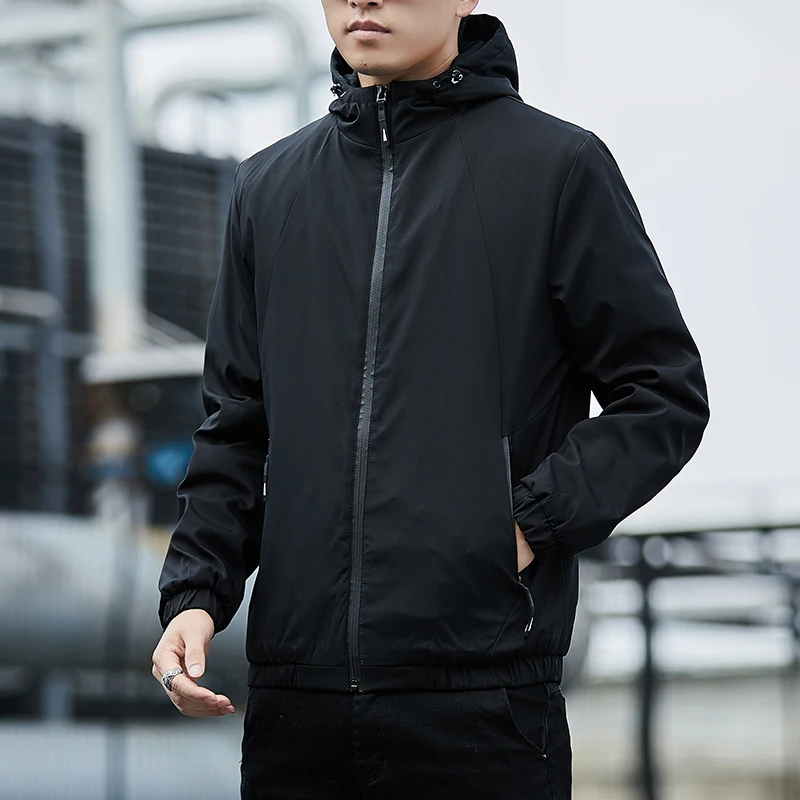 Men's casual jacket 2021 spring new Korean trend tooling hooded jacket plus velvet thick loose all-match jacket
Men's casual jacket 2021 spring new Korean trend tooling hooded jacket plus velvet thick loose all-match jacket