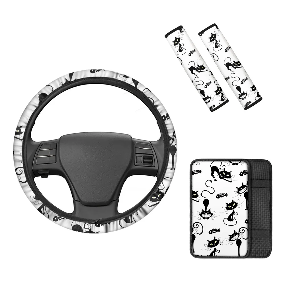 PinUp Angel Armrest Seat Box Cover for Cars Cartoon Cat Prints Car Steering Wheel Auto Seatbelt Pads Vehicle Accessories Hot
PinUp Angel Armrest Seat Box Cover for Cars Cartoon Cat Prints Car Steering Wheel Auto Seatbelt Pads Vehicle Accessories Hot