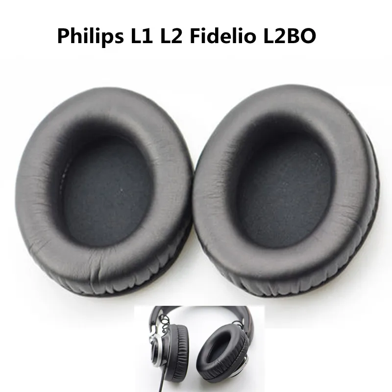 

Replacement Pillow Foam Ear Pads Cushions Cover Cups for Philips Fidelio L1 L2 L2BO Headphones Headset
