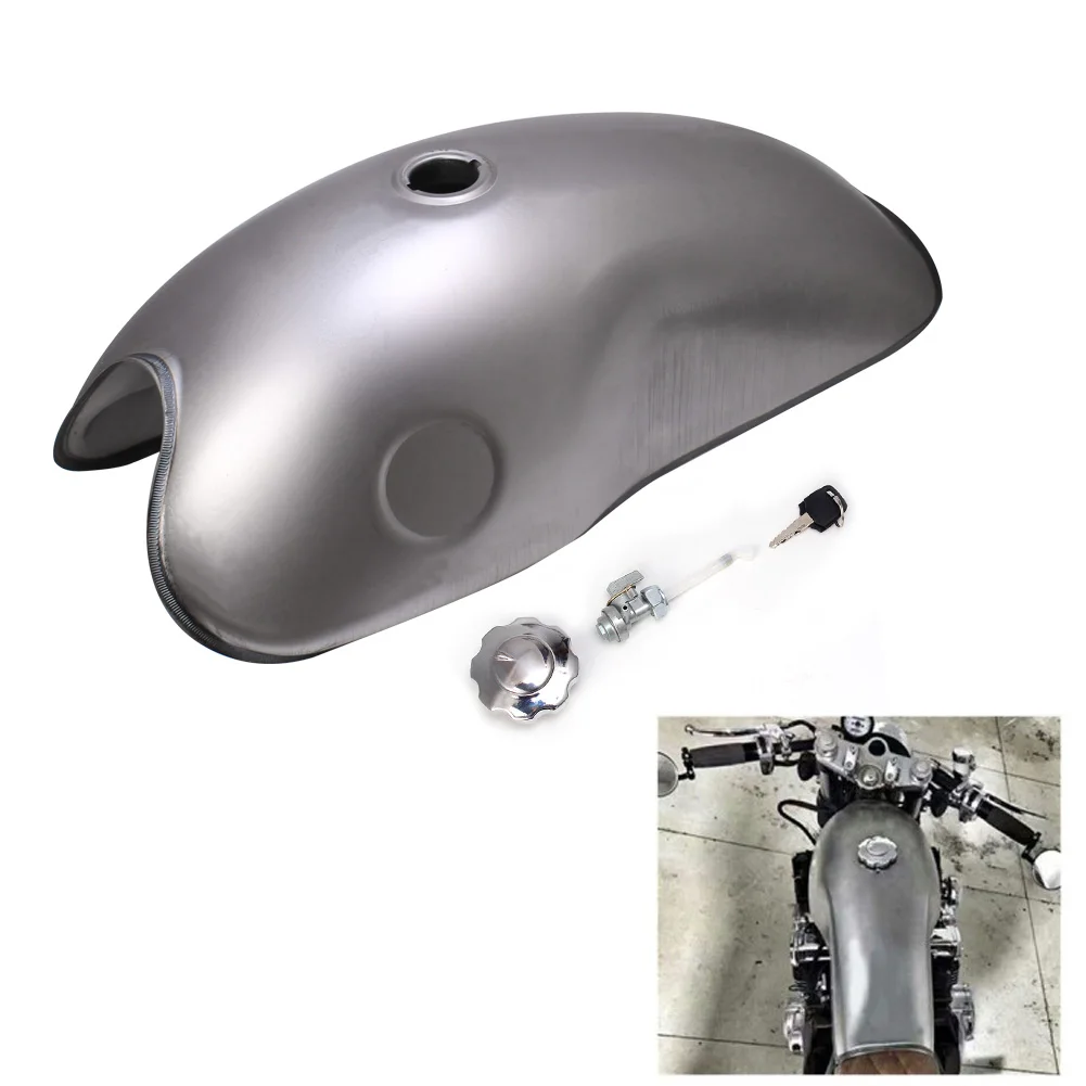 Cafe Racer Motorcycle Universal 10L 2.6 Gallon Gas Fuel Tank Iron Unpaintd For Suzuki Yamaha Honda 750 CB400 XJR400
Cafe Racer Motorcycle Universal 10L 2.6 Gallon Gas Fuel Tank Iron Unpaintd For Suzuki Yamaha Honda 750 CB400 XJR400